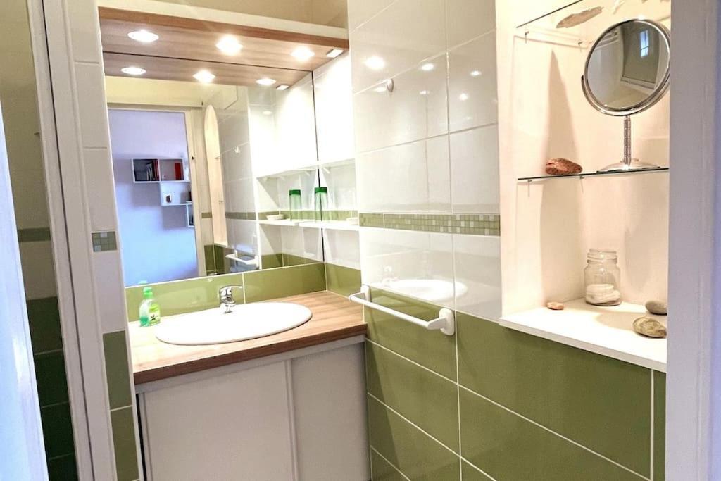 אז'אקסיו Studio Cosy Avec Vue Mer מראה חיצוני תמונה